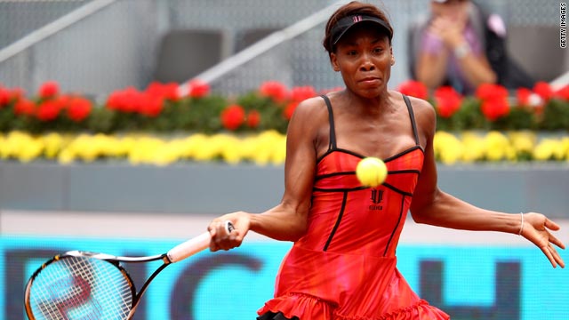 Venus Williams is on course for her 44th career title after reaching the final in Madrid.