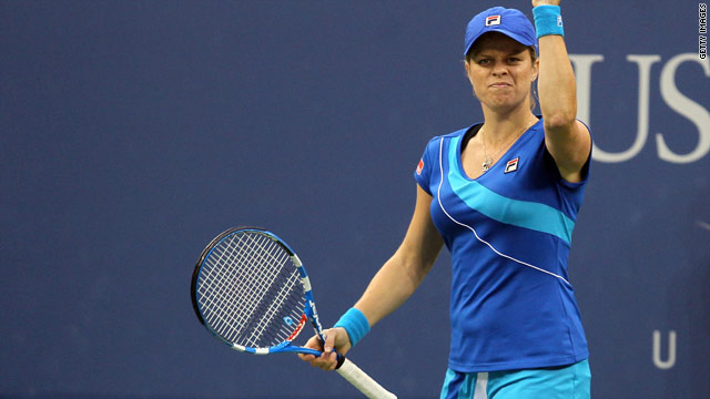 Clijsters: "I think today was probably one of the best matches that I've played throughout the tournament."