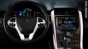 Ford says new technology will include Twitter feeds read to drivers. It also has a partnership with Pandora, Stitcher.