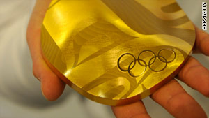 The gold medals at the Winter Olympic Games in Vancouver contain 1.52 percent gold recovered from e-waste.