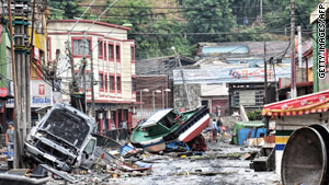 Many buildings in Chile withstood a stronger earthquake than one in Haiti, which toppled concrete structures.