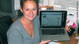 Some Facebook users, like Elana Borchers, are using aliases  on the social-networking site while they hunt for jobs.