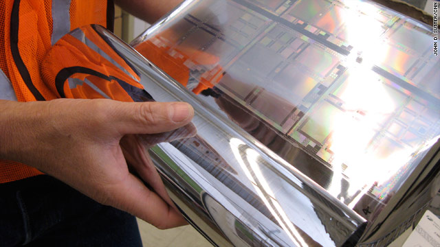 HP has developed a process for creating flexible plastic displays that could be used in a number of gadgets.