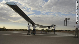 Solar plane smashes records 