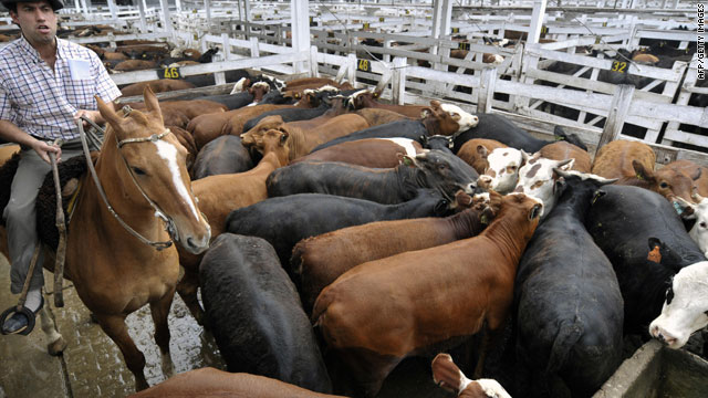 Livestock farming already occupies 30 percent of the world's surface, according to the United Nations.