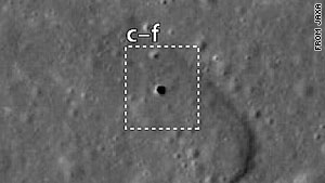 Moon hole might be suitable for colony