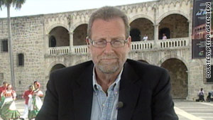 Travel expert Peter Greenberg in Santo Domingo, Dominican Republic