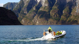 Hang on tight -- new RIB (rigid inflatable boat) tours zip you at top speeds along Scandinavia's scenic fjords.