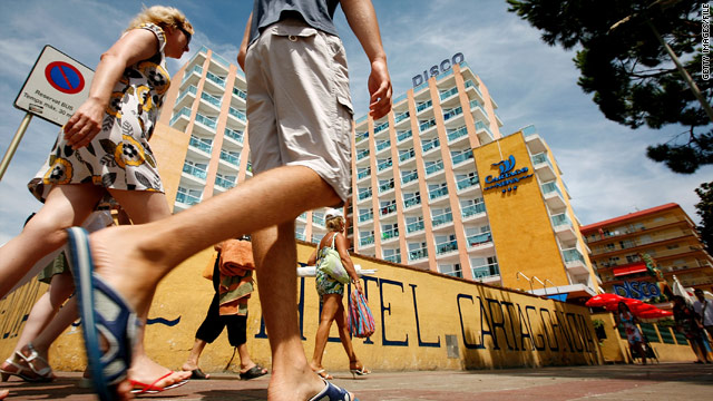 Hotels in Spain, Portugal, Italy and Greece have had rate declines.