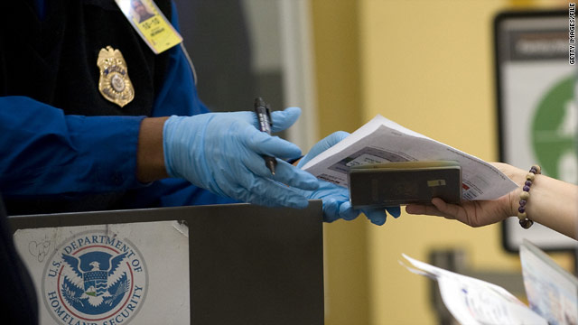 Air travelers' identities are checked in various ways before they are able to fly.