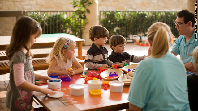 Kids programs at the Resort at Pelican Hill in Newport Beach, California, give moms a much-needed break.
