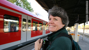 When traveling alone, think of train rides as an opportunity to meet people.
