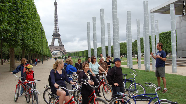 Bike tours are a fun, informative and healthy way to see Paris with an entertaining local guide.