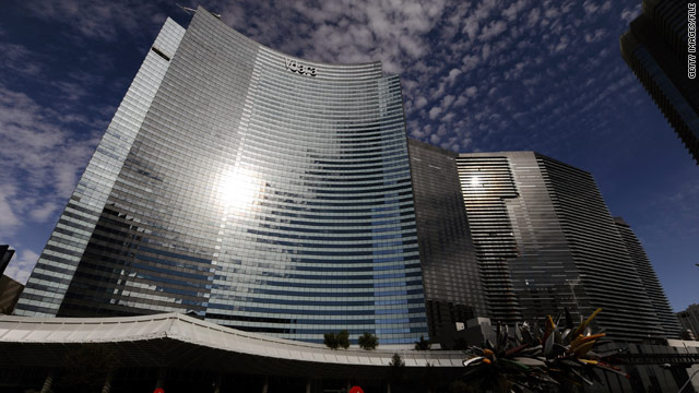 Reflections off Las Vegas' Vdara Hotel have created hot spots on the pool deck.