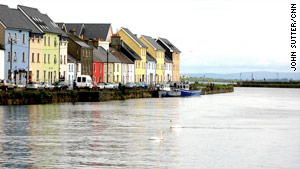 Galway, in the west, is known for its Irish music and culture.