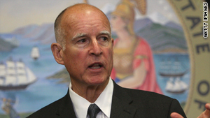 California Attorney General Jerry Brown was governor of the state for two terms from 1975 to 1983.