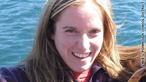 Candice Berner, 32, was killed by wolves while jogging near Chignik Lake, Alaska, last week.