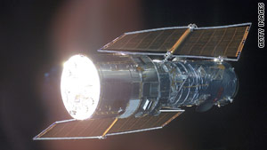 The Hubble Space Telescope celebrated its 20th anniversary on Saturday.