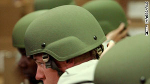 Advanced Combat Helmets failed to meet ballistics testing standards and were recently recalled.