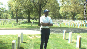 Interment foreman Darrell Stafford has worked at Arlington National Cemetery for nearly 28 years.