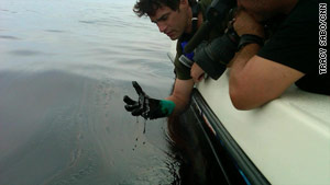 CNN's Rob Marciano on Wednesday tours areas affected by the recent BP oil spill.