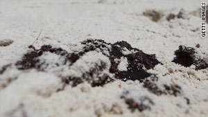Oil shows up near Alabama beach resort town