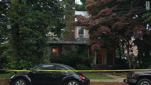 Law enforcement officials removed materials from this home in Yonkers, New York.