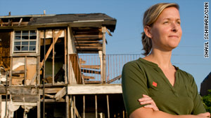 Liz McCartney, co-founder of the St. Bernard Project, was voted CNN Hero of the Year in 2008.