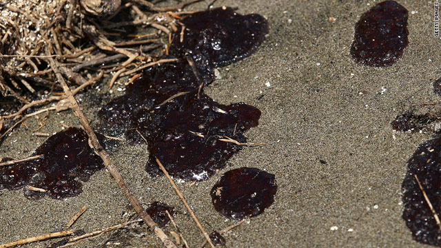 Oil has turned up at the bottom of the Gulf in an undersea canyon 40 miles from the Florida Panhandle, researchers said.