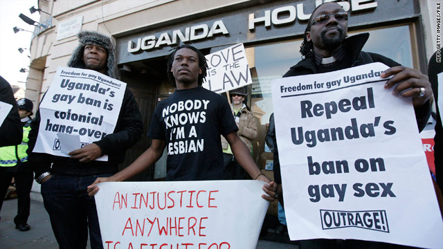 Experts say that while attitudes are changing, there are still countries such as Uganda that are hostile to the idea of gays rights.