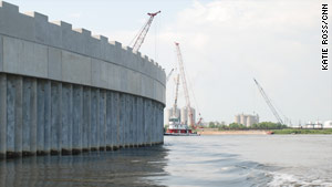 The Army Corps of Engineers says improved walls, levees are much stronger than when Hurricane Katrina hit.