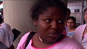 LaShawn Traylor had no idea where her newborn son was when she was evacuated from New Orleans.
