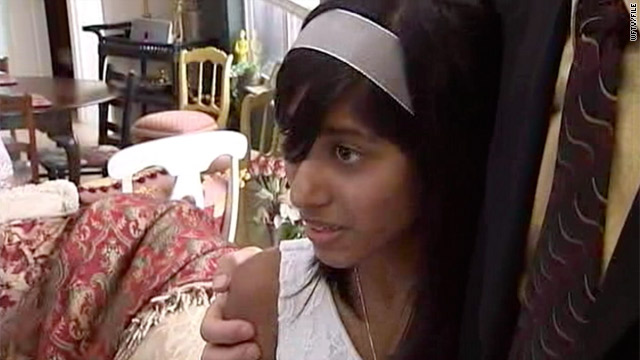 Rifqa Bary took refuge in the home of a minister in Orlando, Florida, after leaving her Columbus, Ohio, home in July 2009.