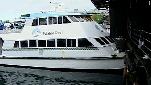 About 78 people were on board when the water taxi hit the pier Sunday in Seattle, Washington.