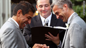 The 1996 Defense of Marriage Act allows states to ignore same-sex marriages performed in other states.