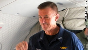 Rear Adm. Paul Zukunft is the federal on-scene coordinator for the Deepwater Horizon spill.