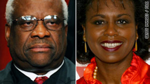 Anita Hill testified in a sexual harassment case against Supreme Court Justice Clarence Thomas.