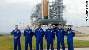 The crew of the shuttle Discovery is scheduled to take off November 1.