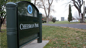Denver's Cheesman Park was built on a 19th-century cemetery. Up to 2,000 bodies are believed buried there.