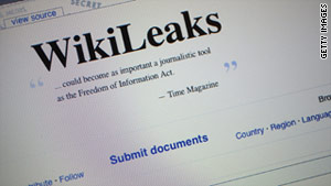 The whistle-blower site WikiLeaks began publishing more than 250,000 cables from U.S. embassies worldwide Sunday.