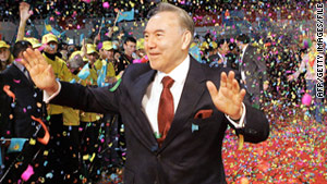 Kazakh President Nursultan Nazarbaev owns a palace and 40 horses, says a cable released by WikiLeaks.