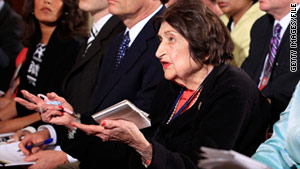 Helen Thomas covered every presidential administration since John F. Kennedy's in the early 1960s.