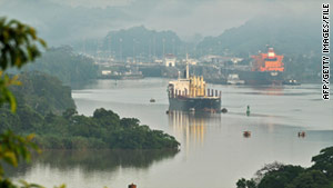 The Panama Canal is one of many places on a list published by WikiLeaks of locations important to U.S. security.