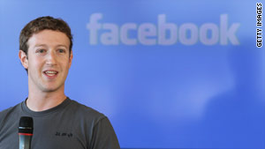 Time magazine picks Facebook's Zuckerberg