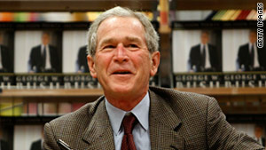 A person has been detained near the Dallas, Texas, home of former President George W. Bush.