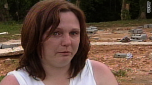 Sherry Qualls lost her husband and young daughter to the Tennessee floods.