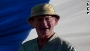 The video, showing Michel Germaneau's photo with an image of a French flag, aired on Al-Jazeera on Sunday.