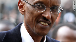 Rwandan President Paul Kagame, here in a file photograph: Relations between South Africa and Rwanda are frosty.