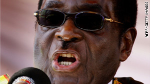 Zimbabwe President Robert Mugabe urged the nation Monday to "avoid the deadly snare of political conflict."