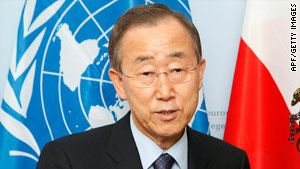 Secretary General Ban Ki-moon called the gang-rapes in the Democratic Republic of Congo outrageous.